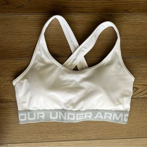 Like new Under Armour Sports Bra White